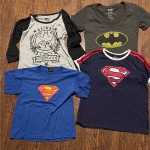 Superhero Graphic T-Shirts Set